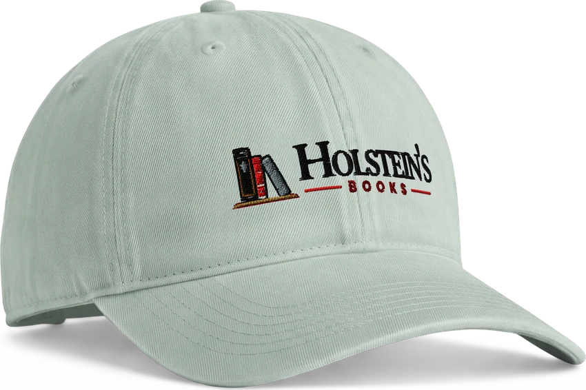 Light green Holstein's Books embroidered cap