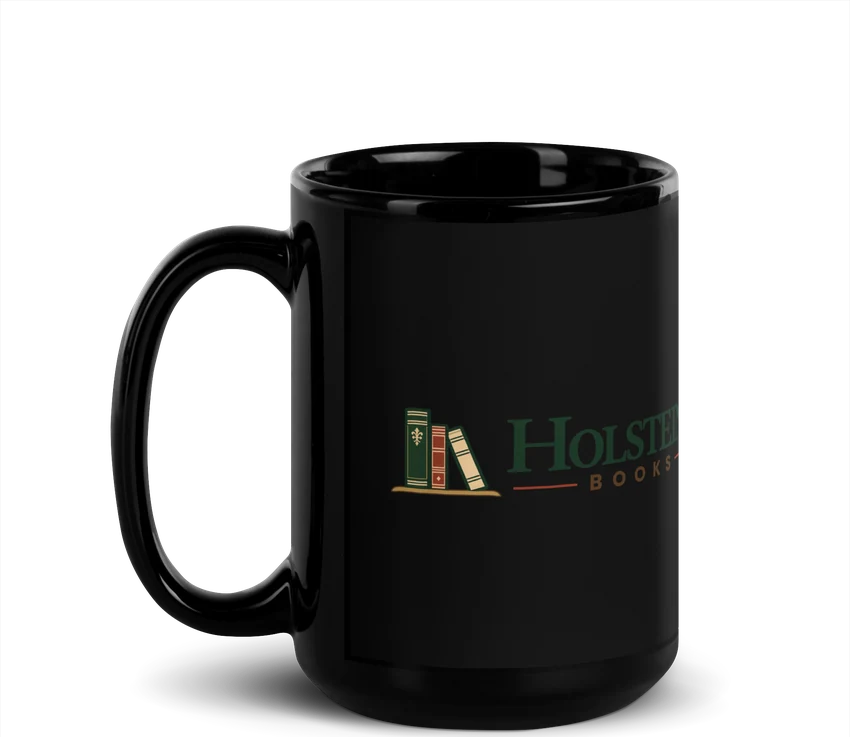 Black Holstein's Books ceramic mug